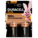 Batteries DURACELL LR14 K2 1,5 V LR14 (1 Unit) - Електроника Батерии<<<Компютри| Електроника<<<BigBuy&&&Алкални