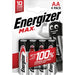 Batteries Energizer LR6 1,5 V (4 Units) - Алкални батерии<<<Електроника Батерии<<<Компютри|