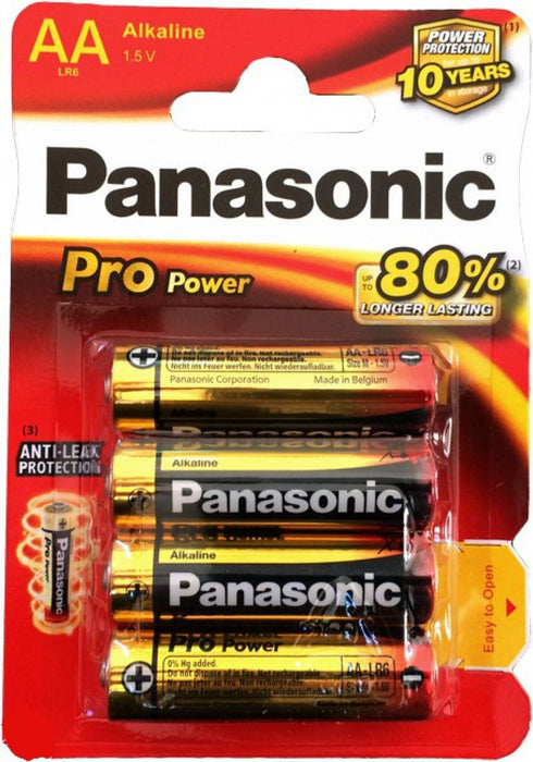 Batteries Panasonic PAN PRO PPG LR06/4BP 1.5V - Батерии<<<Аксесоари за