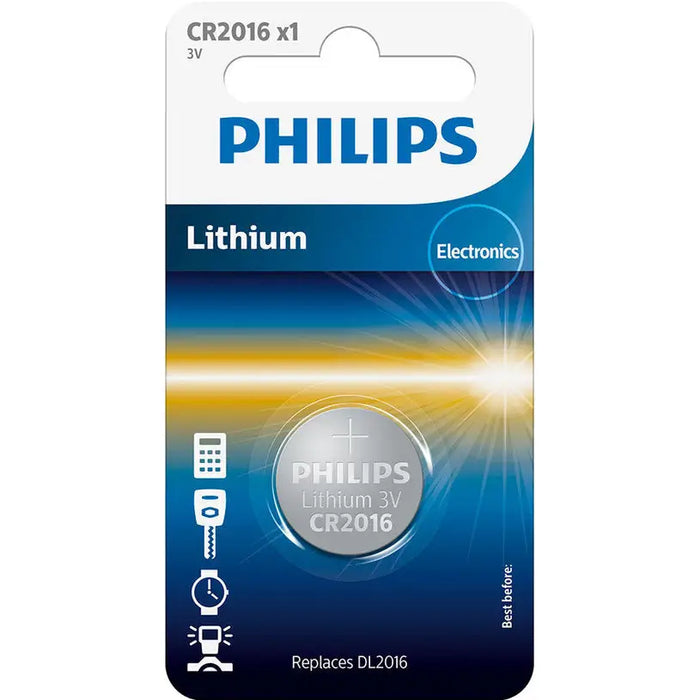BATTERIES PHILIPS LITHIUM CR2016/01B - Батерии<<<Батерии и фенери<<<Осветление<<<Praktiker&&&Батерии<<<Аксесоари за