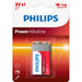 BATTERIES PHILIPS POWERLIFE 9V 6LR61P1B/10 - Батерии<<<Батерии и фенери<<<Осветление<<<Praktiker&&&Батерии<<<Батерии и