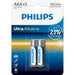 BATTERIES PHILIPS ULTRA AAA LR03E2B/10 - Батерии<<<Батерии и фенери<<<Осветление<<<Praktiker&&&Батерии и зарядни