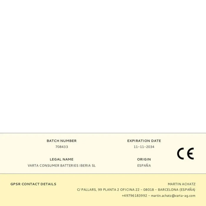 Batteries Varta longlife max power aaa - lr03 1,5 V AAA (8 Pieces) (10 Units) - Електроника Батерии<<<Компютри|