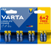Batteries Varta LONGLIFE POWER AAA BLI 8 (6 + 2) - Батерии<<<Аксесоари за