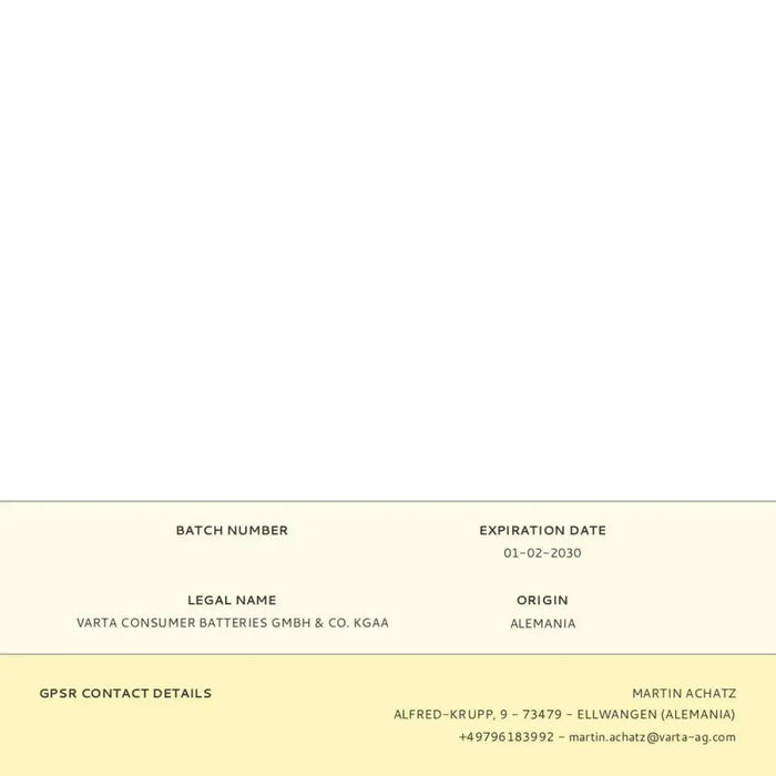 Batteries Varta Longlife Power - Електроника Батерии<<<Компютри| Електроника<<<BigBuy&&&Алкални батерии<<<Електроника