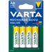 Batteries Varta RECH.ACCU VALUE AA 2100mAh BLI 4 - Батерии<<<Аксесоари за