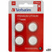 Batteries Verbatim CR2032 4 Pieces 20 Units 3V - Електроника Батерии<<<Компютри| Електроника<<<BigBuy&&&Алкални