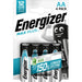 BATTERY AA 1.5V 4 PCS ENERGIZER MAX PLUS - Батерии<<<Батерии и фенери<<<Осветление<<<Praktiker&&&Алкални