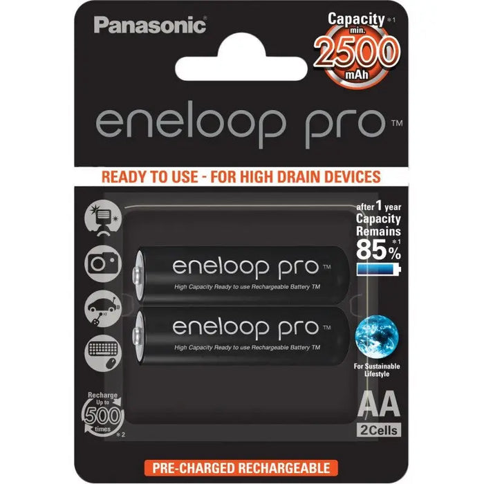 BATTERY AA/2BP UP TO 2500 PRO ENELOOP - Батерии<<<Батерии и зарядни устройства<<<AmperelB2B