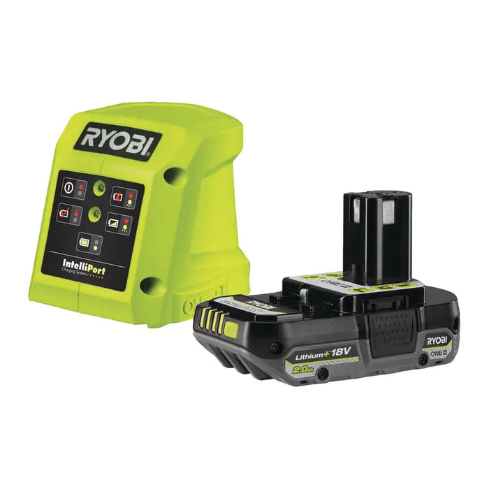 BATTERY AND CHARGER 18 V 2 AH RYOBI ONE+ RC18115-120L - Батерии и зарядни<<<Шлайф машини<<<Инструменти и