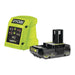 BATTERY AND CHARGER 18 V 2 AH RYOBI ONE+ RC18115-120L - Батерии и зарядни<<<Шлайф машини<<<Инструменти и
