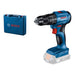 BATTERY BRUSHLESS IMPACT DRILL BOSCH PROFESSIONAL GSB 185 18 V 50.00 nm WITHOUT BATTERY AND CHARGER CASE - Акумулаторни
