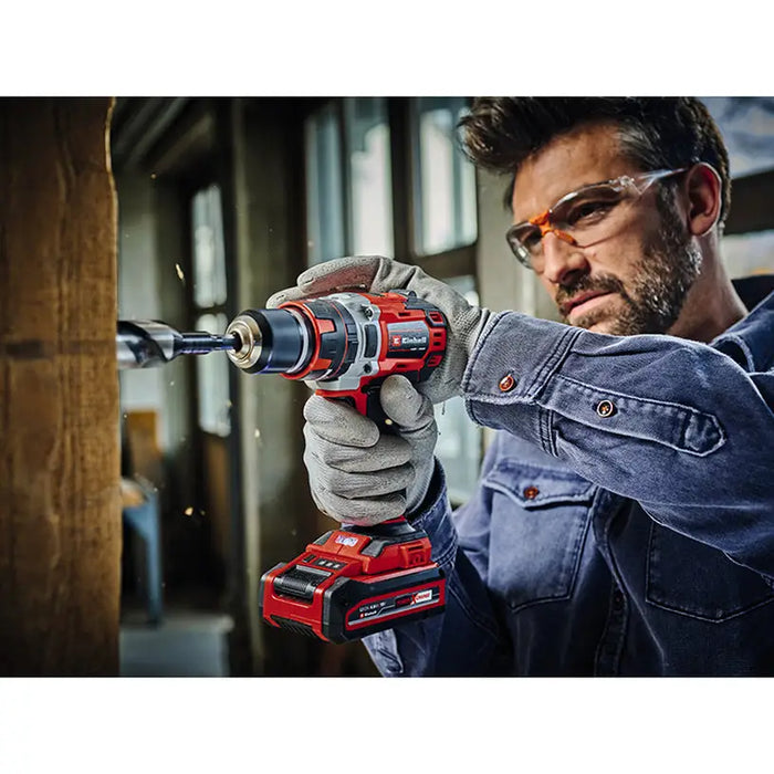 BATTERY BRUSHLESS IMPACT DRILL EINHELL TP-CD 18/50 18 V 50.00 nm WITHOUT BATTERY AND CHARGER - Акумулаторни бормашини и