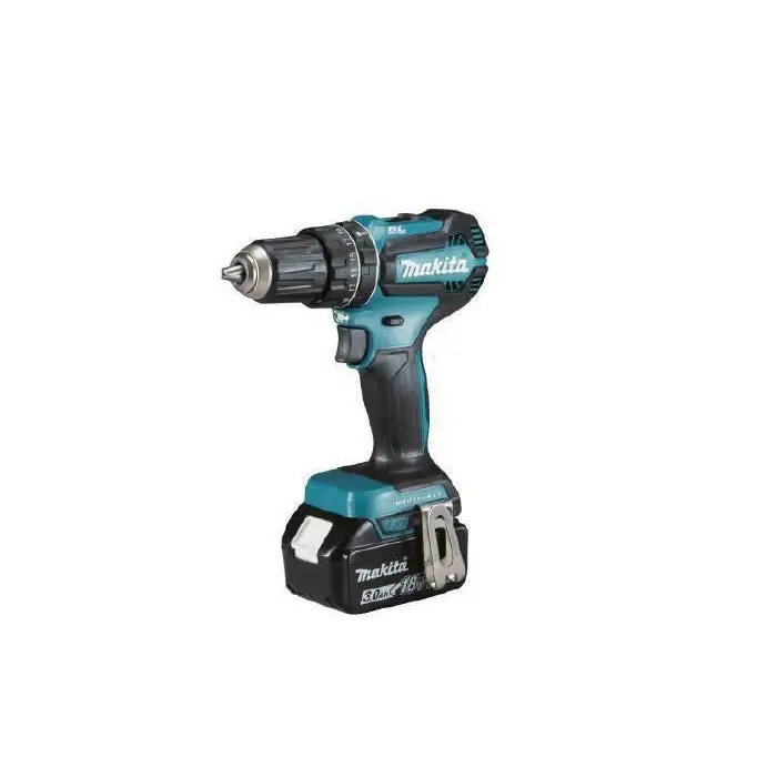 BATTERY BRUSHLESS IMPACT DRILL MAKITA DHP485RFJ 18 V 50.00 nm NUMBER OF BATTERIES 2 3.00 Ah SUITCASE
