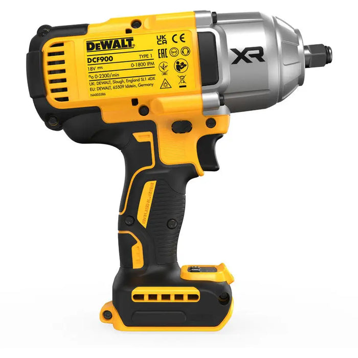 BATTERY BRUSHLESS IMPACT WRENCH DEWALT DCF900N-XJ 18 V 1355.00 nm WITHOUT BATTERY AND CHARGER - Акумулаторни