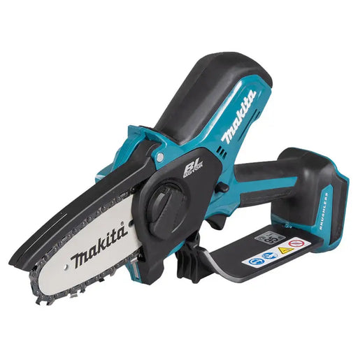 BATTERY BRUSHLESS MINI CHAIN SAW MAKITA DUC101Z 18 V BAR LENGTH 10.00 cm WITHOUT BATTERY AND CHARGER BAR LENGTH 10.00