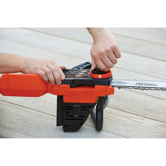 BATTERY CHAINSAW BLACK&DECKER GKC1825LB-XJ 18 V WITHOUT BATTERY AND CHARGER BAR LENGTH 25.00 cm - Електрически и