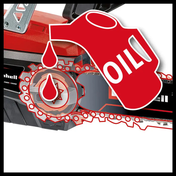 BATTERY CHAINSAW EINHELL GE-LC 18/25 18 V NUMBER OF BATTERIES 1 4.00 Ah BAR LENGTH 25.00 cm - Електрически и