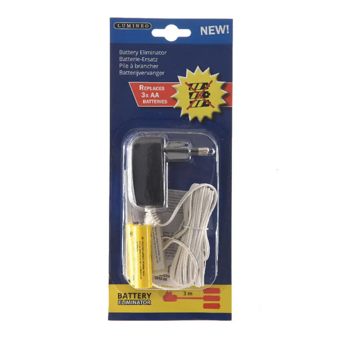 Battery Eliminator Lumineo 220-240 V AA Interiors 4,5 V 3 x AA (3 Units) - Електроника Батерии<<<Компютри|