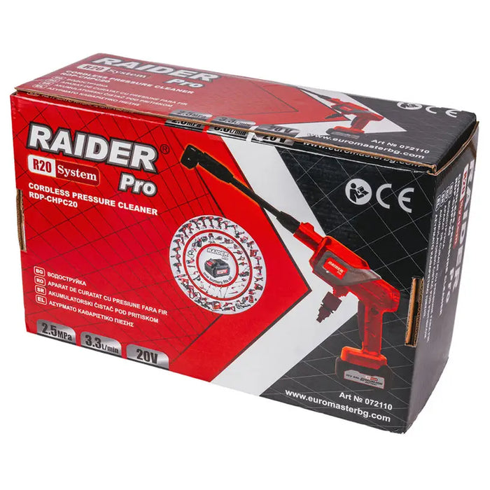 BATTERY FAUCET RAIDER PRO RDP-CHPC20 - Водоструйки<<<Инструменти и железария<<<Praktiker