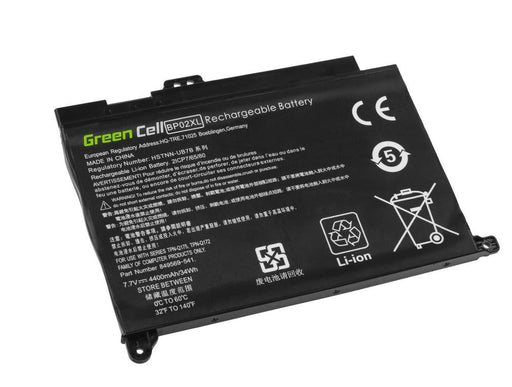 Battery for laptop GREEN CELL BP02XL HP Pavilion 15-AU 15-AU051NW 15-AU071NW 15-AU102NW 15-AU107NW 15-AW 15-AW010NW