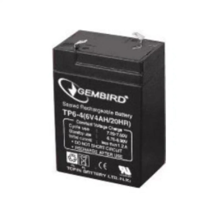 Battery for Uninterruptible Power Supply System UPS GEMBIRD BAT-6V4.5AH 4,5 AH 6 V - Електроника Периферни и резервни