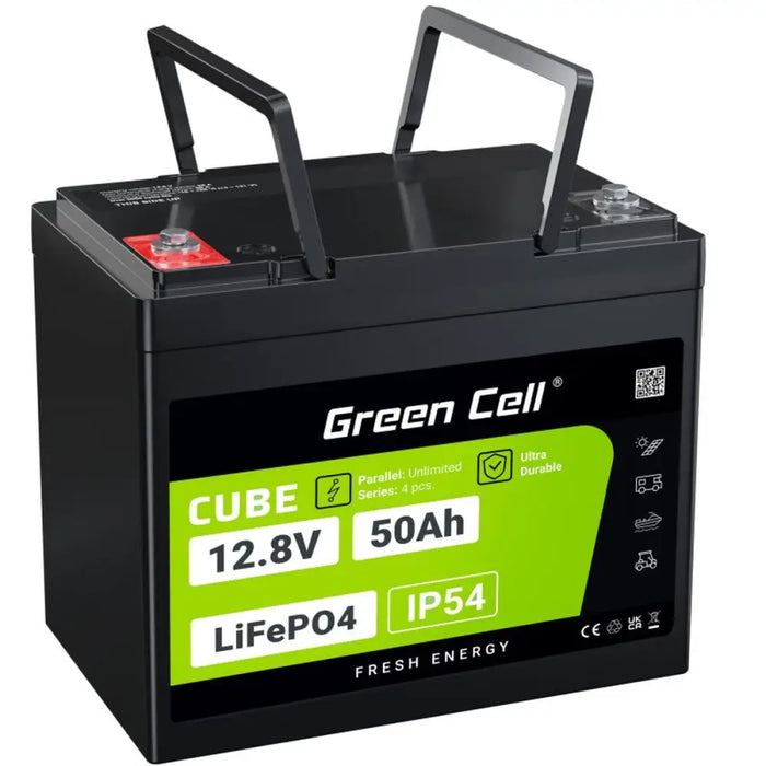 Battery for Uninterruptible Power Supply System UPS Green Cell LFPGC12V50AH 12 V - SAI<<<Електроника Периферни и