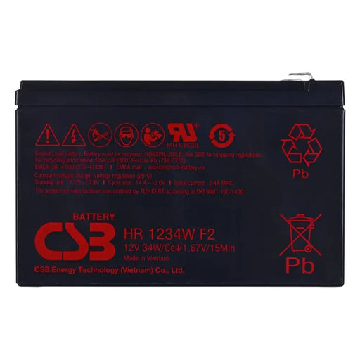 Battery for Uninterruptible Power Supply System UPS HITACHI CSB HR1234WF2 9 Ah 12 V - SAI<<<Електроника Периферни и