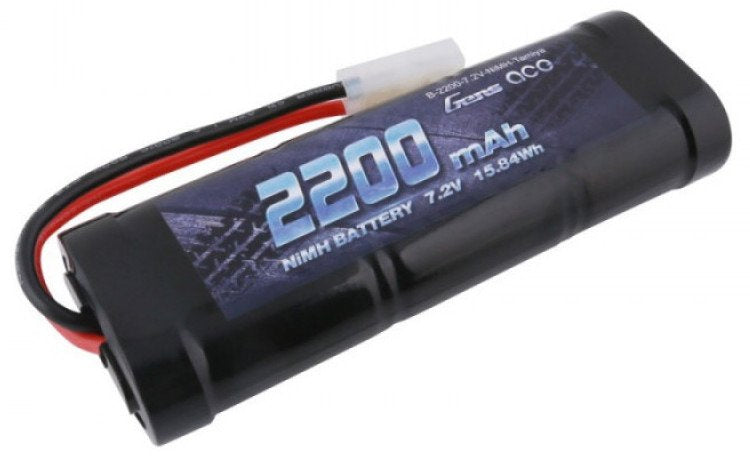 Battery Gens Ace 2200mAh 7,2V NiMH Tamiya - Lithium and NiMH<<<Batteries<<<RC models<<<InnproXML