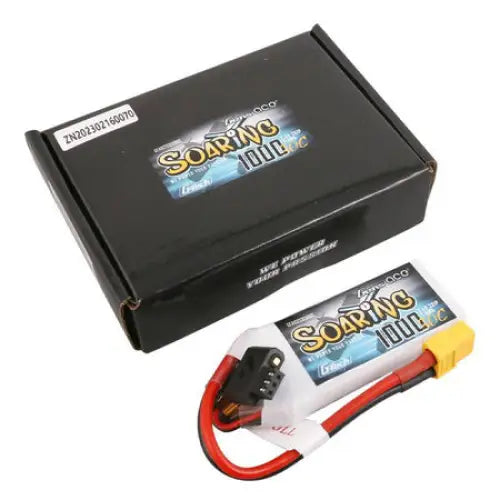 Battery Gens Ace G-Tech Soaring 1000mAh 7.4V 30C 2S1P XT60 - Lithium and NiMH<<<Batteries<<<RC models<<<InnproXML