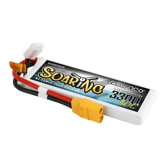 Battery Gens Ace Soaring 3300mAh 7.4V 30C 2S1P XT90 - Lithium and NiMH<<<Batteries<<<RC models<<<InnproXML
