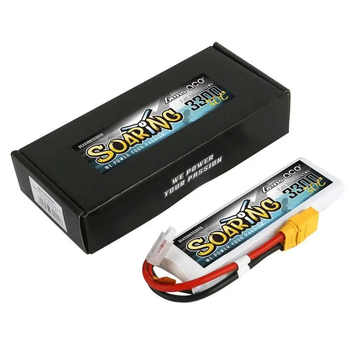 Battery Gens Ace Soaring 3300mAh 7.4V 30C 2S1P XT90 - Lithium and NiMH<<<Batteries<<<RC models<<<InnproXML