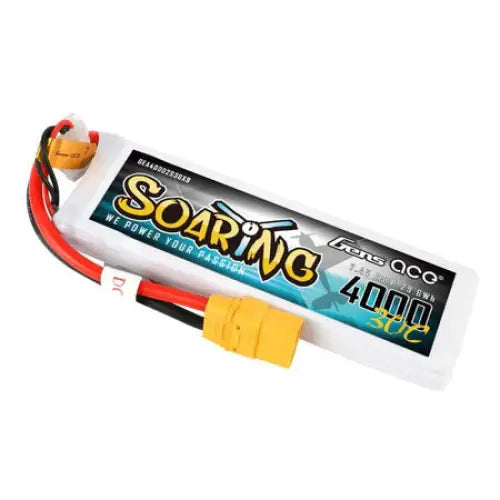 Battery Gens Ace Soaring 4000mAh 7.4V 30C 2S1P XT90 - Lithium and NiMH<<<Batteries<<<RC models<<<InnproXML