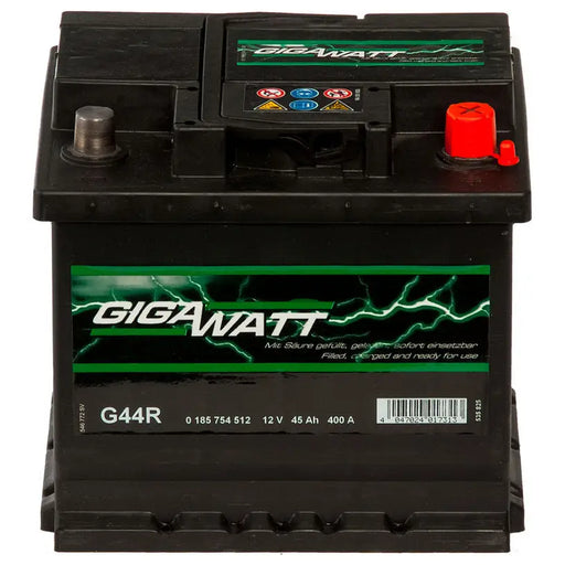 BATTERY GIGAWATT 45 AH - Акумулатори<<<Акумулатори и аксесоари<<<Авто и вело<<<Praktiker