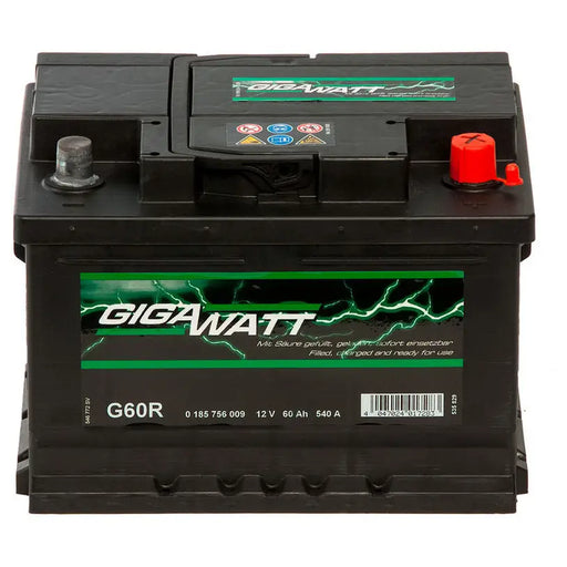 BATTERY GIGAWATT 60 AH - Акумулатори<<<Акумулатори и аксесоари<<<Авто и вело<<<Praktiker