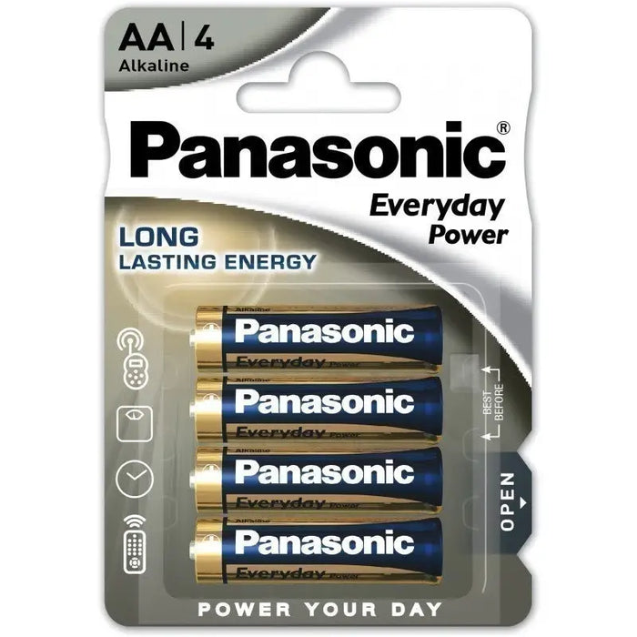 BATTERY LR06/4BP EPS EVERYDAY POWER PANASONIC - Батерии<<<Батерии и зарядни устройства<<<AmperelB2B