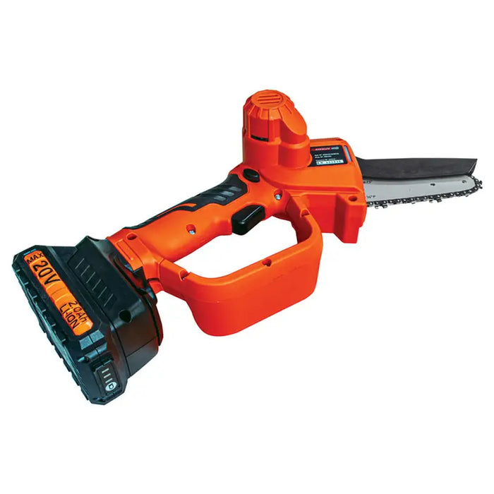 BATTERY MINI CHAIN SAW PREMIUM HD SET 20 V NUMBER OF BATTERIES 1 2.00 Ah BAR LENGTH 12.00 cm BAR LENGTH 12.00 cm