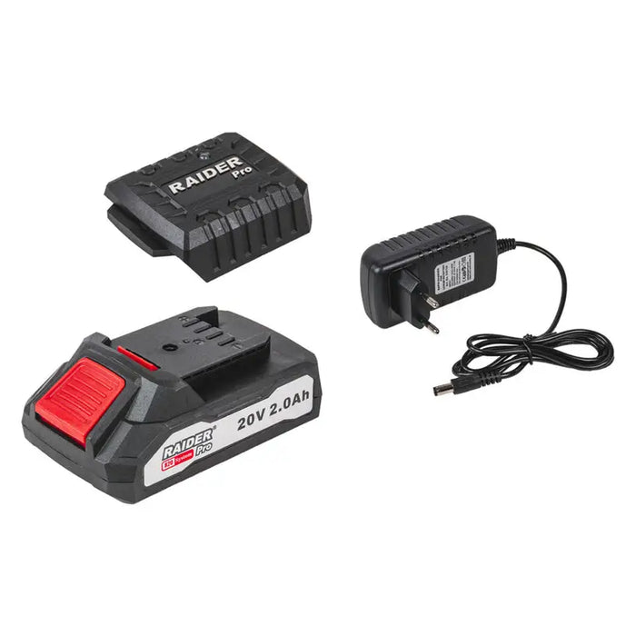 BATTERY MINI CHAIN SAW RAIDER PRO RDP-YGP20 20 V NUMBER OF BATTERIES 1 2.00 Ah BAR LENGTH 12.00 cm - Акумулаторни мини