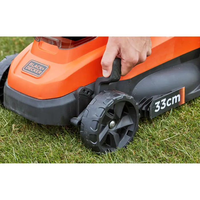 BATTERY MOWER BLACK&DECKER BCMW3318L2-QW 18 V MOWING WIDTH 33.00 cm NUMBER OF BATTERIES 2 2.50 Ah - Електрически