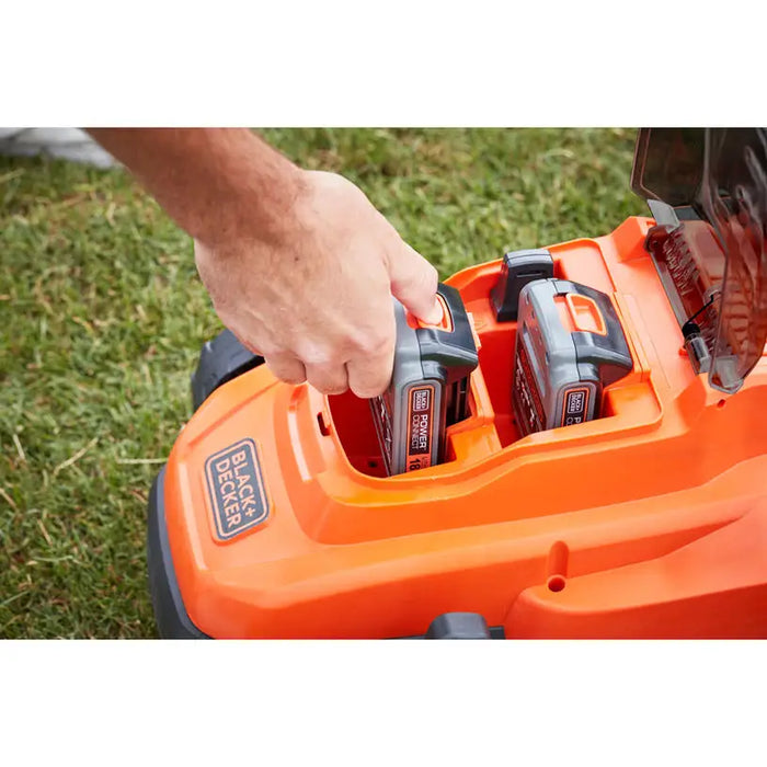 BATTERY MOWER BLACK&DECKER BCMW3318L2-QW 18 V MOWING WIDTH 33.00 cm NUMBER OF BATTERIES 2 2.50 Ah - Електрически