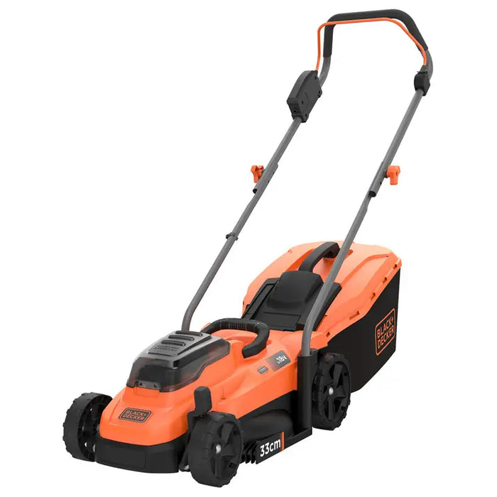 BATTERY MOWER BLACK&DECKER BCMW3318L2-QW 18 V MOWING WIDTH 33.00 cm NUMBER OF BATTERIES 2 2.50 Ah - Електрически