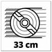 BATTERY MOWER EINHELL GE-CM 18/33 Li 18 V MOWING WIDTH 33.00 cm WITHOUT BATTERY AND CHARGER - Електрически