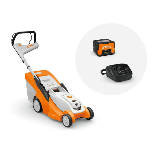 BATTERY MOWER STIHL RMA 239.1 C 36 V MOWING WIDTH 37.00 cm NUMBER OF BATTERIES 1 5.00 Ah - Електрически