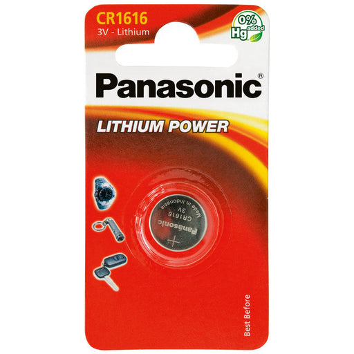 BATTERY PANASONIC CR1616 EL - Батерии<<<Батерии и фенери<<<Осветление<<<Praktiker&&&Батерии<<<Батерии и зарядни