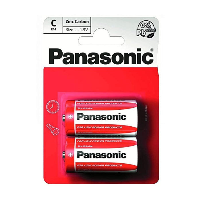 BATTERY R14RZ/2BP PANASONIC - Батерии<<<Батерии и зарядни устройства<<<AmperelB2B