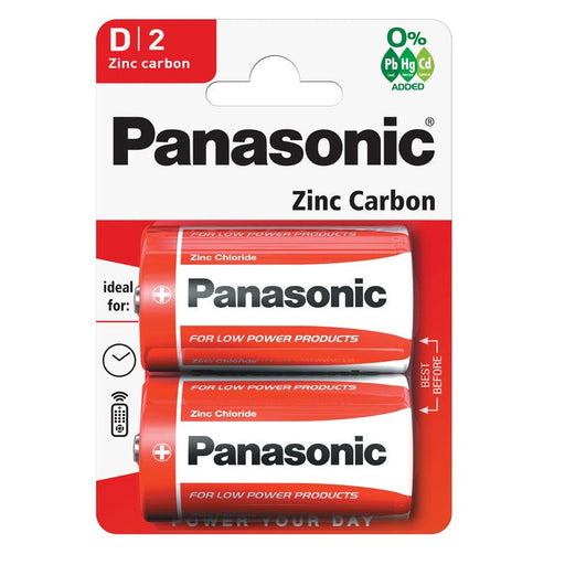 BATTERY R20RZ/2BP PANASONIC - Батерии<<<Батерии и зарядни устройства<<<AmperelB2B