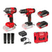 BATTERY SET RAIDER PRO RDP-PCD20&PBIW20 20 V NUMBER OF BATTERIES 2 2.00 Ah CASE - Акумулаторни комплекти<<<Инструменти