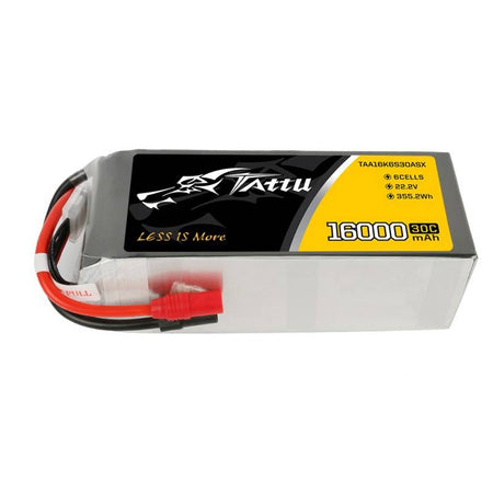 Battery Tattu 16000mAh 22.2V 30C 6S1P LiPo AS150 + XT150 - Lithium and NiMH<<<Batteries<<<RC models<<<InnproXML