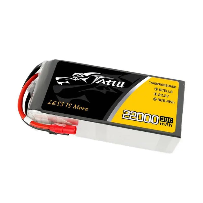 Battery Tattu 22000mAh 22.2V 30C 6S1P LiPo AS150 + XT150 - Lithium and NiMH<<<Batteries<<<RC models<<<InnproXML