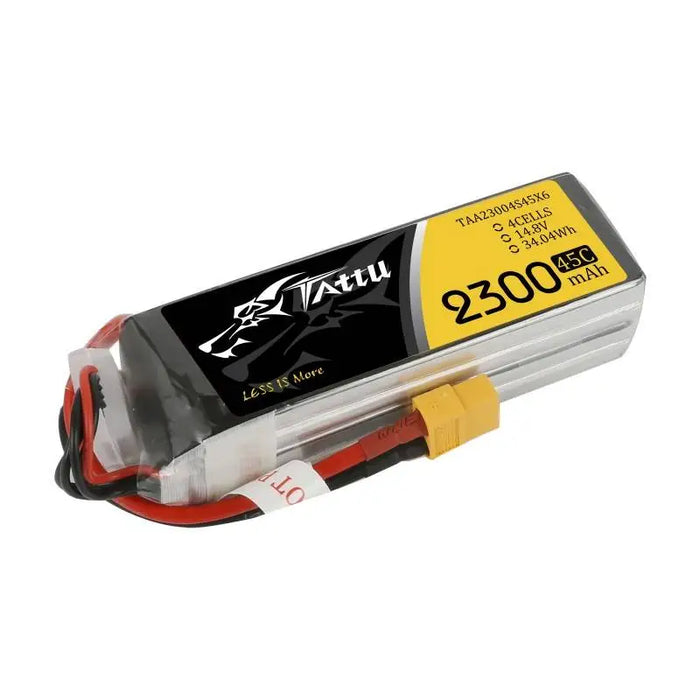 Battery Tattu 2300mAh 14,8V 75C 4S1P XT60 - Lithium and NiMH<<<Batteries<<<RC models<<<InnproXML